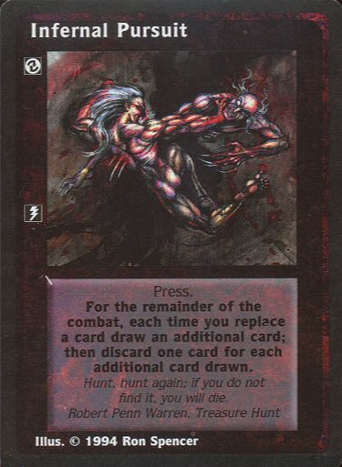 Infernal Pursuit [Jyhad set] - VTES CCG