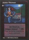 Jackie Therman [Jyhad set] - VTES CCG