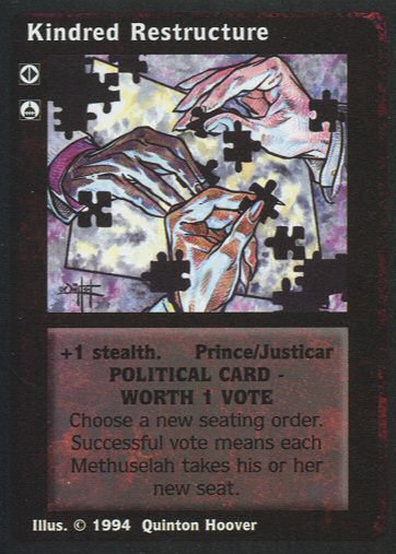 Kindred Restructure [Jyhad set] - VTES CCG