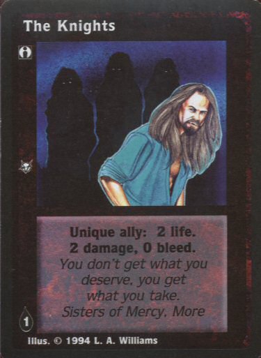 The Knights [Jyhad set] - VTES CCG