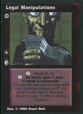 Legal Manipulations [Jyhad set] - VTES CCG