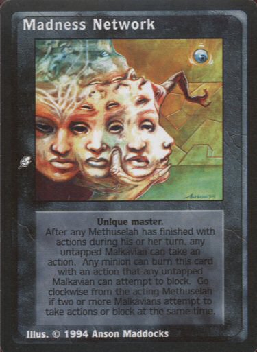 Madness Network [Jyhad set] - VTES CCG