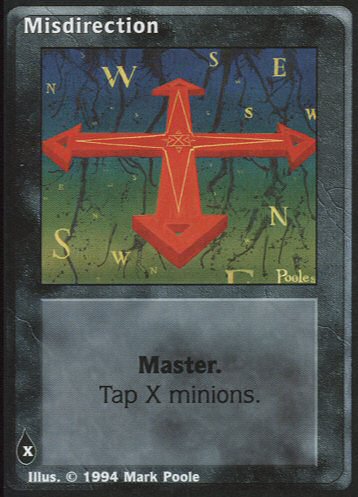 Misdirection [Jyhad set] - VTES CCG