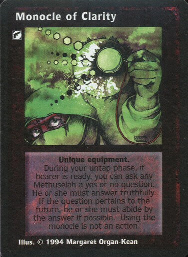 Monocle of Clarity [Jyhad set] - VTES CCG