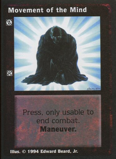Movement of the Mind [Jyhad set] - VTES CCG
