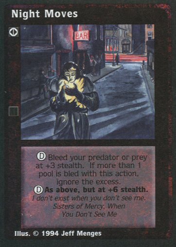 Night Moves [Jyhad set] - VTES CCG