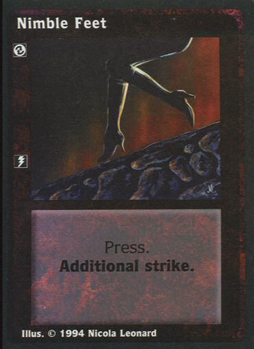 Nimble Feet [Jyhad set] - VTES CCG