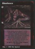 Obedience [Jyhad set] - VTES CCG