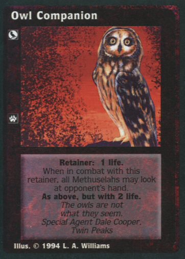 Owl Companion [Jyhad set] - VTES CCG