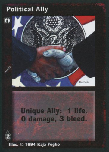 Political Ally [Jyhad set] - VTES CCG