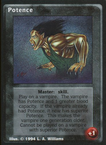 Potence [Jyhad set] - VTES CCG