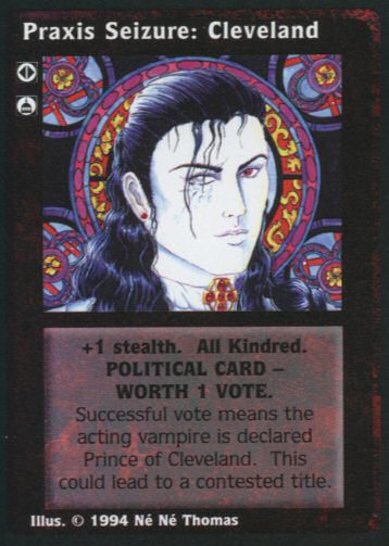 Praxis Seizure: Cleveland [Jyhad set] - VTES CCG