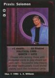 Praxis Solomon [Jyhad set] - VTES CCG