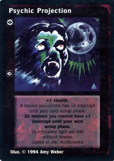 Psychic Projection [Jyhad set] - VTES CCG