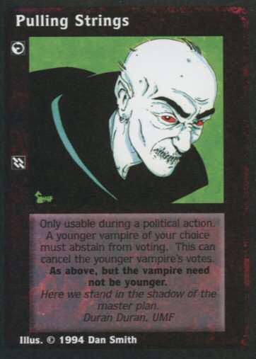 Pulling Strings [Jyhad set] - VTES CCG