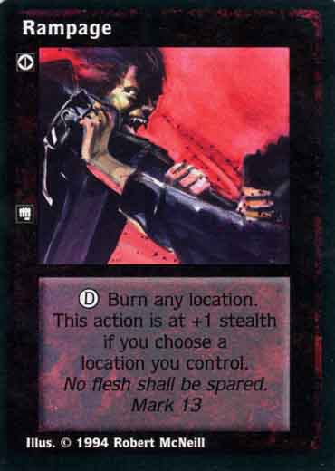 Rampage [Jyhad set] - VTES CCG