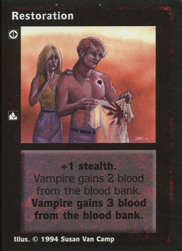 Restoration [Jyhad set] - VTES CCG