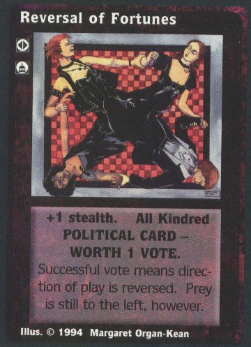 Reversal of Fortunes [Jyhad set] - VTES CCG