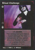 Ritual Challenge [Jyhad set] - VTES CCG