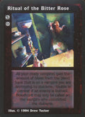 Ritual of the Bitter Rose [Jyhad set] - VTES CCG
