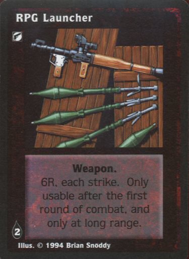 RPG Launcher [Jyhad set] - VTES CCG