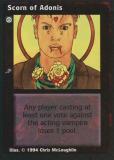 Scorn of Adonis [Jyhad set] - VTES CCG