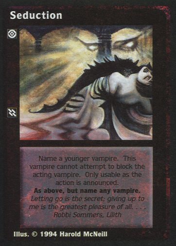 Seduction [Jyhad set] - VTES CCG