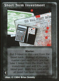 Short-Term Investment [Jyhad set] - VTES CCG