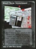 Short-Term Investment [Jyhad set] - VTES CCG