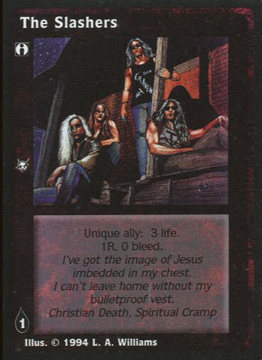 The Slashers [Jyhad set] - VTES CCG