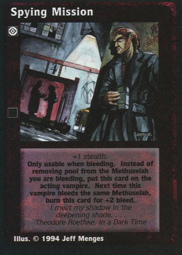 Spying Mission [Jyhad set] - VTES CCG