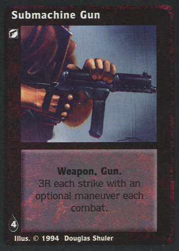 Submachine Gun [Jyhad set] - VTES CCG