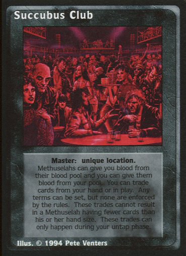 Succubus Club [Jyhad set] - VTES CCG