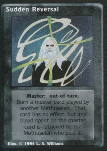 Sudden Reversal [Jyhad set] - VTES CCG