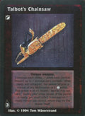 Talbot's Chainsaw [Jyhad set] - VTES CCG