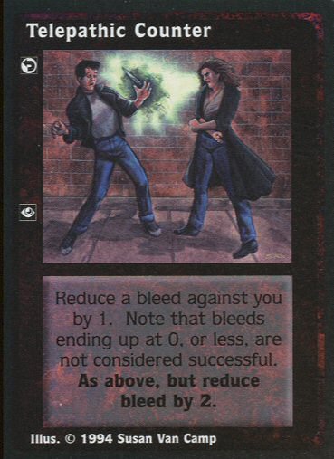 Telepathic Counter [Jyhad set] - VTES CCG