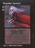 Toreador Justicar [Jyhad set] - VTES CCG