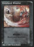 Unnatural Disaster [Jyhad set] - VTES CCG