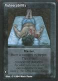 Vulnerability [Jyhad set] - VTES CCG