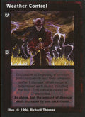 Weather Control [Jyhad set] - VTES CCG