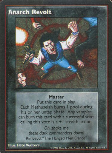 Anarch Revolt [V:TES set] - VTES CCG