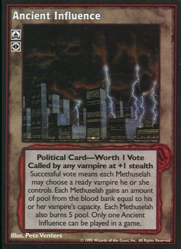 Ancient Influence [V:TES set] - VTES CCG
