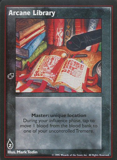 Arcane Library [V:TES set] - VTES CCG