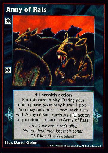 Army of Rats [V:TES set] - VTES CCG