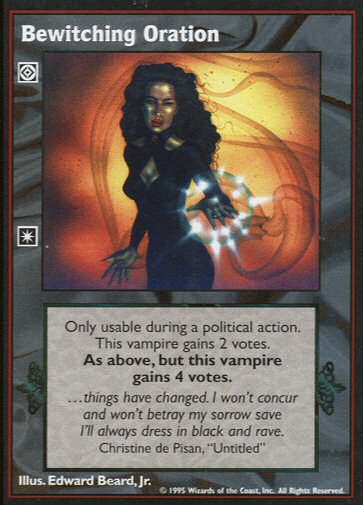 Bewitching Oration [V:TES set] - VTES CCG