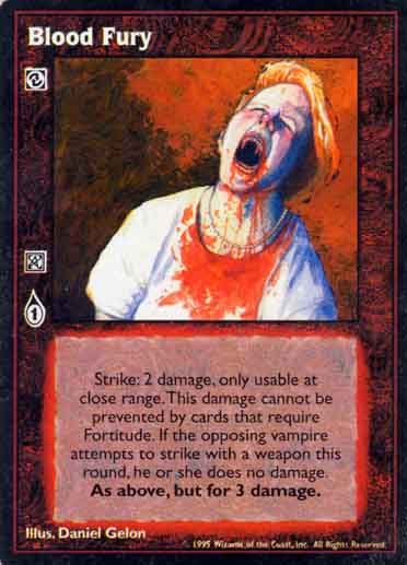 Blood Fury [V:TES set] - VTES CCG