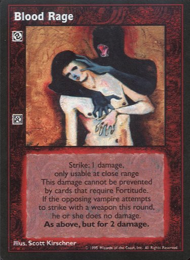 Blood Rage [V:TES set] - VTES CCG