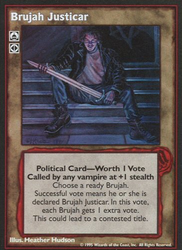 Brujah Justicar [V:TES set] - VTES CCG