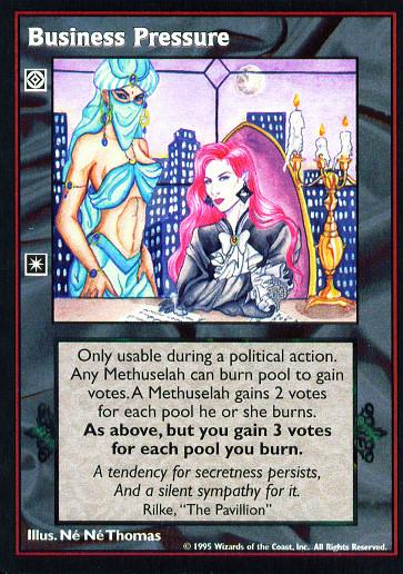 Business Pressure [V:TES set] - VTES CCG