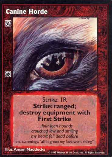 Canine Horde [V:TES set] - VTES CCG